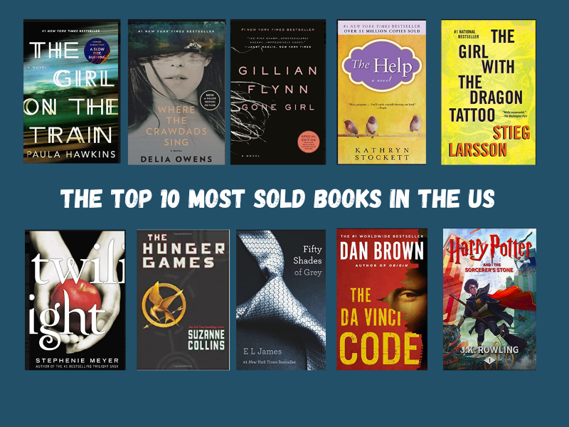 The Top 10 Most Sold Books in the US